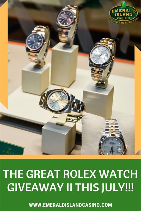 rolex watch giveaway facebook|free rolex giveaway.